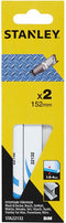 Zaagblad Stanley STA22132-XJ 15,2 cm 2 Stuks