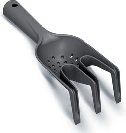 Zaaiharkje voor moestuin - Zwart - Kunstof