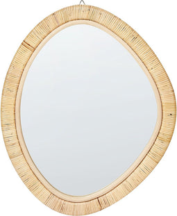 ZAATARI - Wandspiegel - Natuurlijk - Rotan