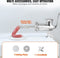 VEVOR Handmatige Vleesmolen - RVS Worstmachine - Tafelklem - 8x19x28,5cm