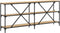 vidaXL - Wandtafel - 180x30x75 - cm - bewerkt - hout - en - ijzer - sonoma - eikenkleur
