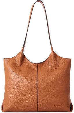 Zachte lederen handtassen voor dames - Grote schoudertas Designer - Dames lederen tassen