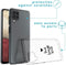 iMoshion Hoesje Geschikt voor Samsung Galaxy A12 Hoesje Siliconen - iMoshion Design hoesje - Transparant / Zwart / Live Laugh Love