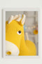 Schilderij Crochetts Multicolour 33 x 43 x 2 cm Paard