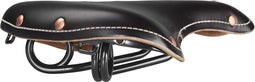 Zadel Monte Grappa Old Frontiers Classic leer zwart