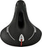 Zadel Selle Bassano Leggera Isophorm City dames - zwart
