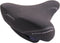 Zadel Selle Bassano Volare BigCity XXL elastomeer - zwart