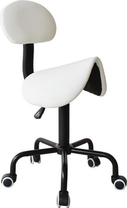 Zadelkruk ergonomische kapperskruk - werkkruk - tabouret - hoogte verstelbaar