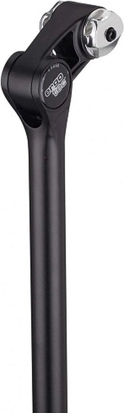 Zadelpen Ergotec Futura verstelbaar ø27.2mm / 340-400 mm - zwart