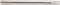 Zadelpen kaars Vinty ø24.0 mm / 350 mm - chroom