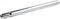 Zadelpen kaars Vinty ø26,2mm x 350mm - zilver verchroomd