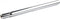 Zadelpen kaars Vinty ø26,2mm x 350mm - zilver verchroomd