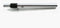Zadelpen verend Post Moderne Cushy-Se ø27.2mm / 300mm - zilver
