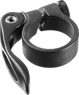 Zadelpenklem Ergotec SCQ-0100 ø31,8 aluminium met snelspanner - zwart