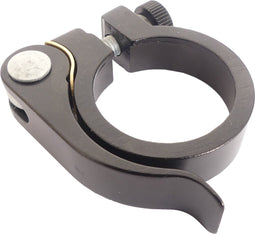 Zadelpenklem Ergotec SCQ-030 ø34,9 aluminium met snelspanner - zwart