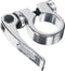 Zadelpenklem Ergotec SCQ-050 ø34.9 met snelspanner - zilver