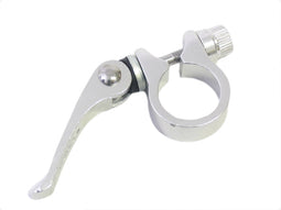 Zadelpenklem Ergotec SCQ-080 ø28.6 aluminium met snelspanner - zilver