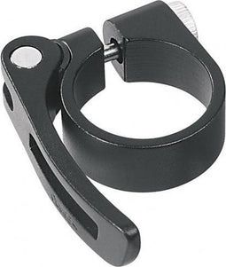 Zadelpenklem Ergotec SCQ-080 ø31,8 aluminium met snelspanner - zwart