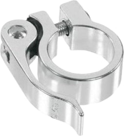 Zadelpenklem SCQ-030 34,9 aluminium met snelspanner - zilver