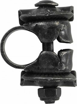 Zadelstrop Selle Royal met 1 moer - zwart