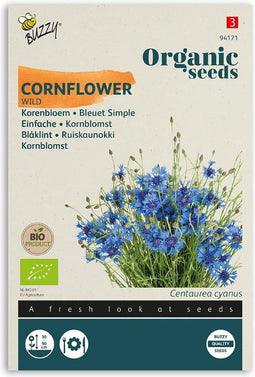 Zaden wilde korenbloem 0.5 gram