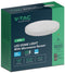 V-TAC VT-8630SRD-S-W - LED Ronde Plafondlamp - Samsung LED-chip met sensor - Zwart - 36W - 3820 Lumen - IP44 - 420MM