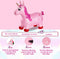 SEZGoods Skippy Dier Unicorn - Inclusief Pomp - Roze - Vanaf 18 maanden