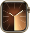 Apple Watch Series 9 - 45mm - Roestvrij staal - Goud - GPS + Cellular