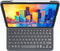 ZAGG - iPad 10.2 (2019/2020/2021) Tablettoetsenbord - AZERTY Bluetooth Keyboard Cover Messenger Folio 2 - Zwart