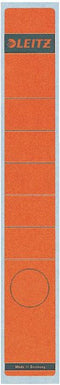 Rugetiket Leitz smal/lang 39x285mm zelfklevend rood - 10 stuks