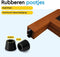 BRASQ Krijtstoepbord Elegance Mahonie - 70x130 CM - Krijtbord - Reclamebord - Stoepbord -