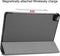 3-Vouw sleepcover hoes - Geschikt voor iPad Pro 12.9 inch (2021) - Grijs