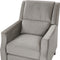 Beliani EGERSUND - TV-fauteuil - Grijs - Fluweel