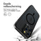 Accezz Rugged Frosted Backcover - MagSafe - Schokabsorberend - Zwart