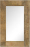vidaXL - Spiegel - 50x50 - cm - massief - mangohout