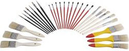 ZAHN Pinsel E10710-20 Modelbouwpenseel 30-delig