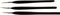 ZAHN Pinsel E10710-22 Modelbouwpenseel Synthetisch 3-delig