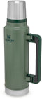 Stanley Classic Legendary Bottle 1,4L | Hammertone Green | Thermosfles houdt 40 uur warm, 35 uur koud | Vaatwasserbestendig | Roestvrijstalen Thermoskan | Lekvrij