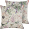 ZAHRIYE - Sierkussens set van 2 - Paars - 45 x 45 cm - Polyester