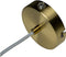 Dyberg Larsen DL39 - Hanglamp E27 60W - Glas 30 cm Wit/Goud