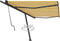 vidaXL - Luifel - vrijstaand - automatisch - 500x350 - cm - geel - en - wit