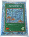 Zak a 1 kg glitter gravel mix blauw