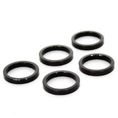 Hzb Zak a 5 balhoofd vulring 1.1/8 zwart 5mm spacer