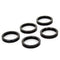 Hzb Zak a 5 balhoofd vulring 1.1/8 zwart 5mm spacer