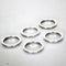 Zak a 5 balhoofdvulring 1.1/8 zilver 3mm