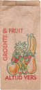 Zak, AGF-zak, Papier, nr. 0, 10/7,5x22.5cm, Altijd vers, bruin
