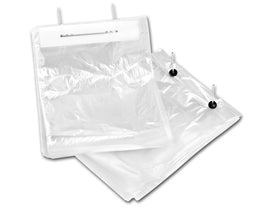 Zak - Beugelzak - LDPE - 26x44cm - 22my - Heel brood - transparant - 1000 stuks