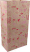 Zak | Blokbodemzak | Kraftpapier | 160/ 90x310mm | Love Notes | 50 stuks
