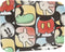Zak!Designs Disney Mickey Dienblad - 40 x 30 cm - Kunststof