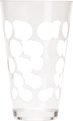 Zak! Designs Dot Dot - Drinkbeker - 30 cl - Wit